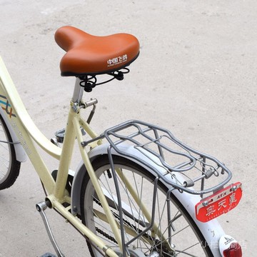 ✨可開發票#自行車車座子前座坐墊山地車折疊車鞍座座包飛鴿上海鳳凰座墊加厚#免運