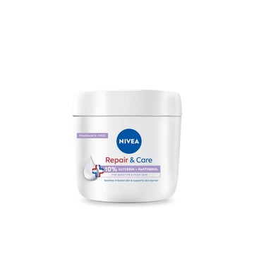 NIVEA 極潤低敏修護乳霜-無香版400ML