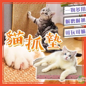 🔥隔日到貨🔥貓抓墊 瓦楞紙貓抓板 貓抓板 寵物用品 貓咪抓板 貓抓墊子 劍麻墊 貓抓箱 磨抓板 貓爪墊
