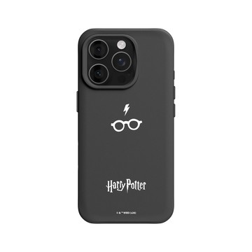 iPhone 16 Pro SolidX 黑 - 哈利波特 Harry Potter - 閃電與眼鏡圖案