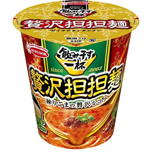 エースコック タテロング 飲み干す一杯 贅沢担担麺 103g×12個