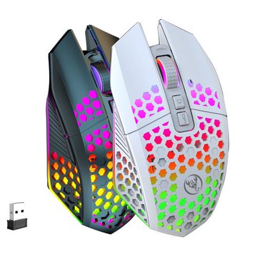 Wireless Silent LED Backlit USB Gaming Mouse可充電無線鼠標