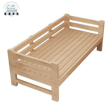 公司貨 免運 床 實木床 拼接床 實木拼接床加寬帶護欄男孩女孩單人床邊床兒童拼接大床可定制工廠現貨直銷 全館折扣 售後保障 店長新品推薦 5m912