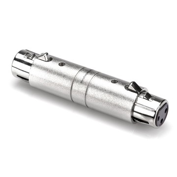 又敗家@美國HOSA兩端皆母對母Cannon卡農頭XLR音源轉接頭GXX-145(輸入XLR轉XLR輸出)中繼音訊轉接器【全館299超取免運】【APP下單點數4倍送】