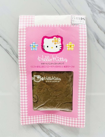 【震撼精品百貨】Hello Kitty 凱蒂貓~日本sanrio三麗鷗 KITTY長褲襪-咖*26693