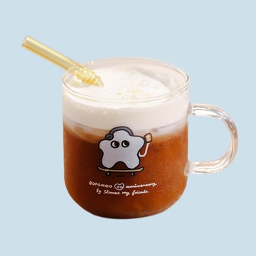 BOPOMOO 4fun 4週年紀念玻璃杯 – 史萊姆好朋友系列 ( 限量40組