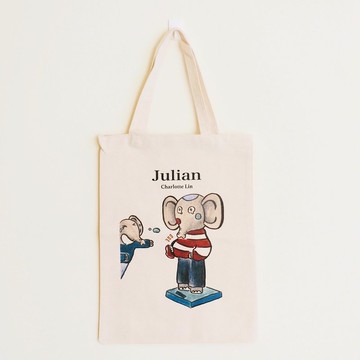 【Charlotte Lin 林曉柔】帆布包・變胖款