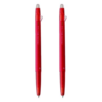 PILOT 百樂 極細魔擦筆 0.38  紅色  2支