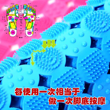 防滑墊 浴室防滑墊 浴室防滑貼 按摩浴室防滑墊廁所衛生間地墊洗澡淋浴房腳墊子家用帶吸盤式鏤空趴趴可裁剪商用【MJ25415】