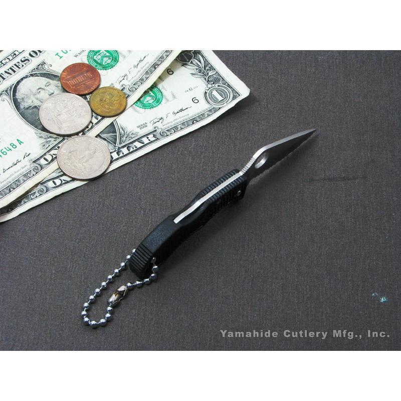 スパイダルコ LBKS3 レディバグ3 波刃 ブラック 折り畳みナイフ Spyderco Ladybug Black