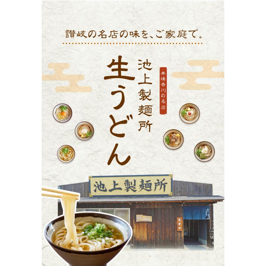 さぬき麺心 池上製麺所 釜玉うどん 6人前