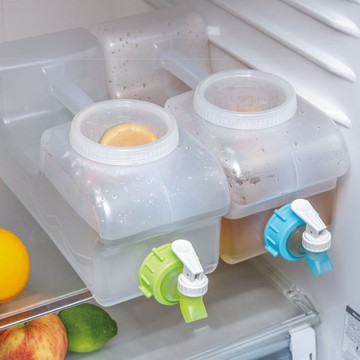 佳斯捷冷泉冷泡壺冷泡茶壺5.3L冰箱水壺露營水桶水箱