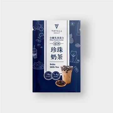 TRYALL 分離蛋白乳清-珍珠奶茶 35g (TRY031)