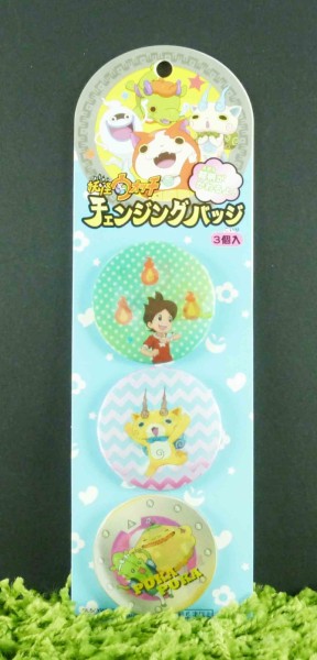 【震撼精品百貨】妖怪手錶_妖怪ウォッチ~3入徽章~藍【共1款】