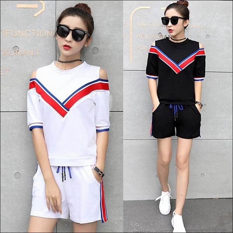 ヴィジョン ストリートウェア ジャージ上下 スウェット上下 スポーツウェア レディース セットアップ ジャージ おしゃれ 2点セット スウエット 上下セット ルームウェア 部屋着 夏 春 F 1002 通販 Lineポイント最大get Lineショッピング