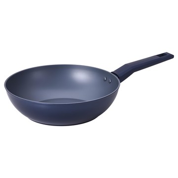 KITCHEN FLOWER Cookin IH 電磁爐用木柄炒鍋  28cm  1個