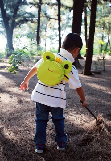 兔子青蛙兒童防走失背包