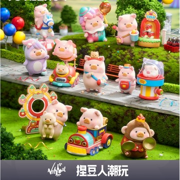 【台灣現貨】官方正品 Toyzeroplus LULU豬 罐頭豬 繽紛樂園系列手辦盲盒 公仔擺飾