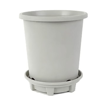 品屋 樹脂加侖盆  灰白色  7加侖  1個