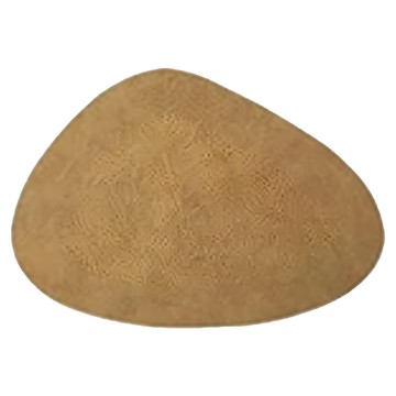 三角皮革餐墊 Set 2個  印度棕  1組  43.5 x 37cm