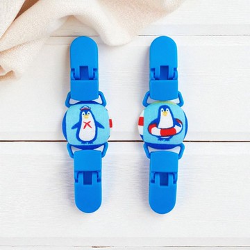 水手企鵝-2款可選。手帕夾