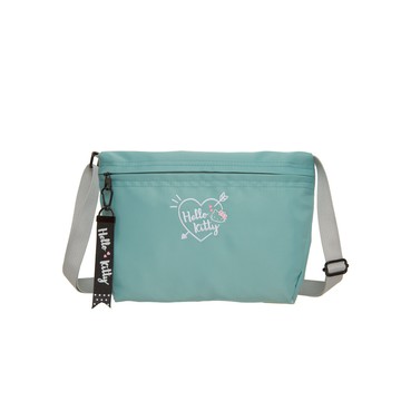 【Hello Kitty】凱蒂邱比特-側背包-蘋果綠 KT01Z03GR