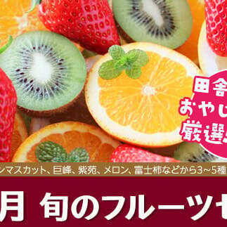 旬のフルーツセット 10月号 田舎の頑固おやじが厳選！ [BI24-NT]