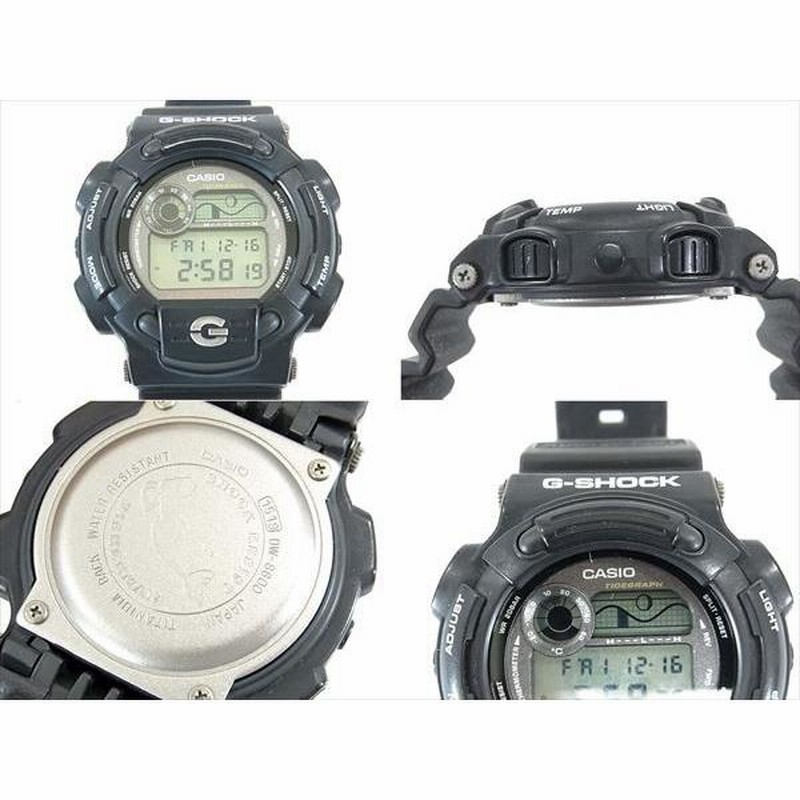 中古 美品 G-SHOCK カシオ DW-8600 FISHERMAN 腕時計 ブラック DW-8600ZJ-1T フィッシャーマン ジーショック |  LINEブランドカタログ