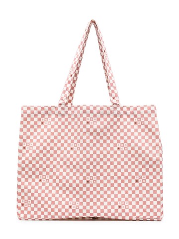 Bonton - logo-print beach bag - kids - Cotton - One Size - White