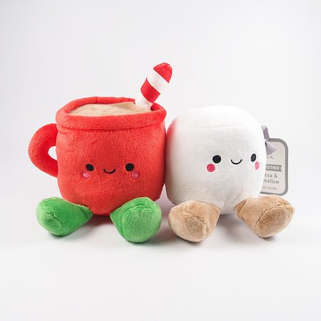 熱可可與棉花糖【Hallmark-情人節絨毛禮品】