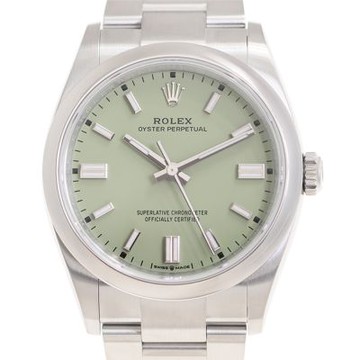 ROLEX 勞力士 126000 Oyster Perpetual蠔式經典多色彩果綠x 36mm