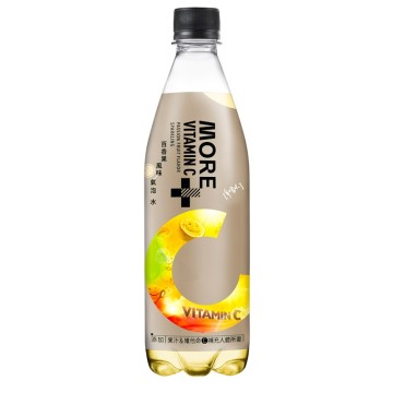 多喝水More+維他命100氣泡水(百香果風味)