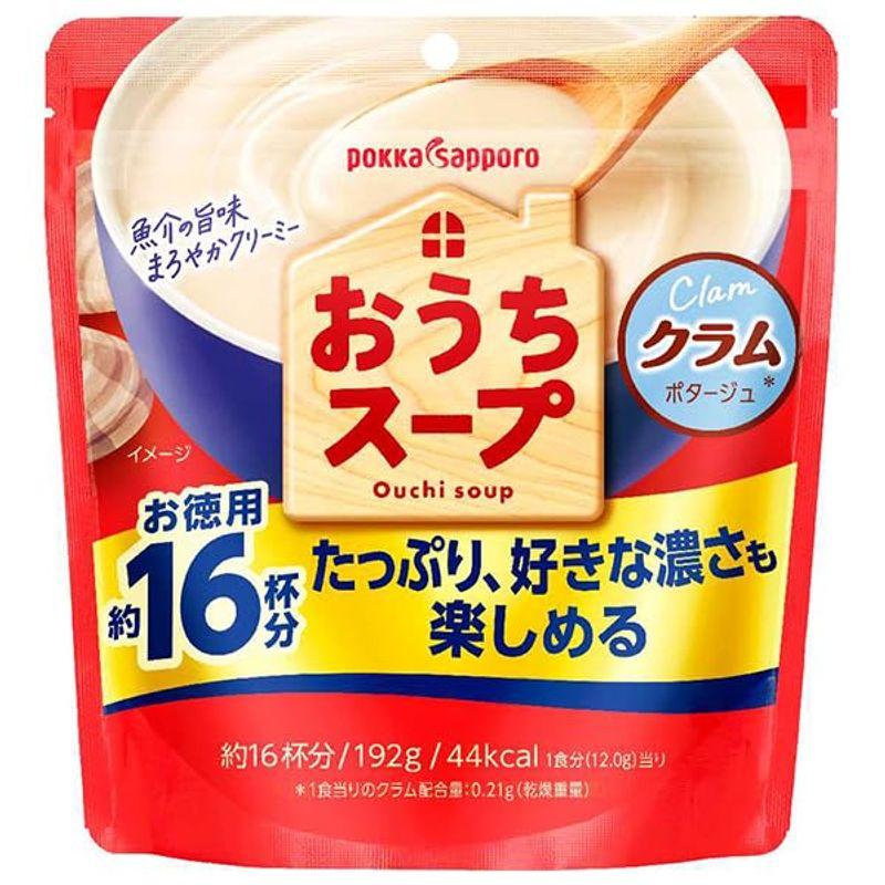 ポッカサッポロ おうちスープ クラム 192g×12袋入×(2ケース)