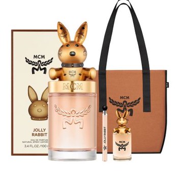 【MCM】動物狂想曲淡香精-愉快兔比(兔)100ml(贈隨身瓶10ml+試香管3.5ml+托特包.附紙袋)