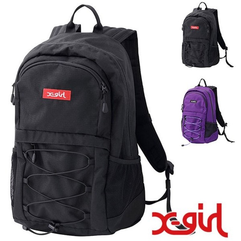 エックスガール X Girl レースアップ バックパック Laceup Backpack メンズ レディース Xgirl リュックサック デイパック かばん バッグ Ss19 通販 Lineポイント最大0 5 Get Lineショッピング