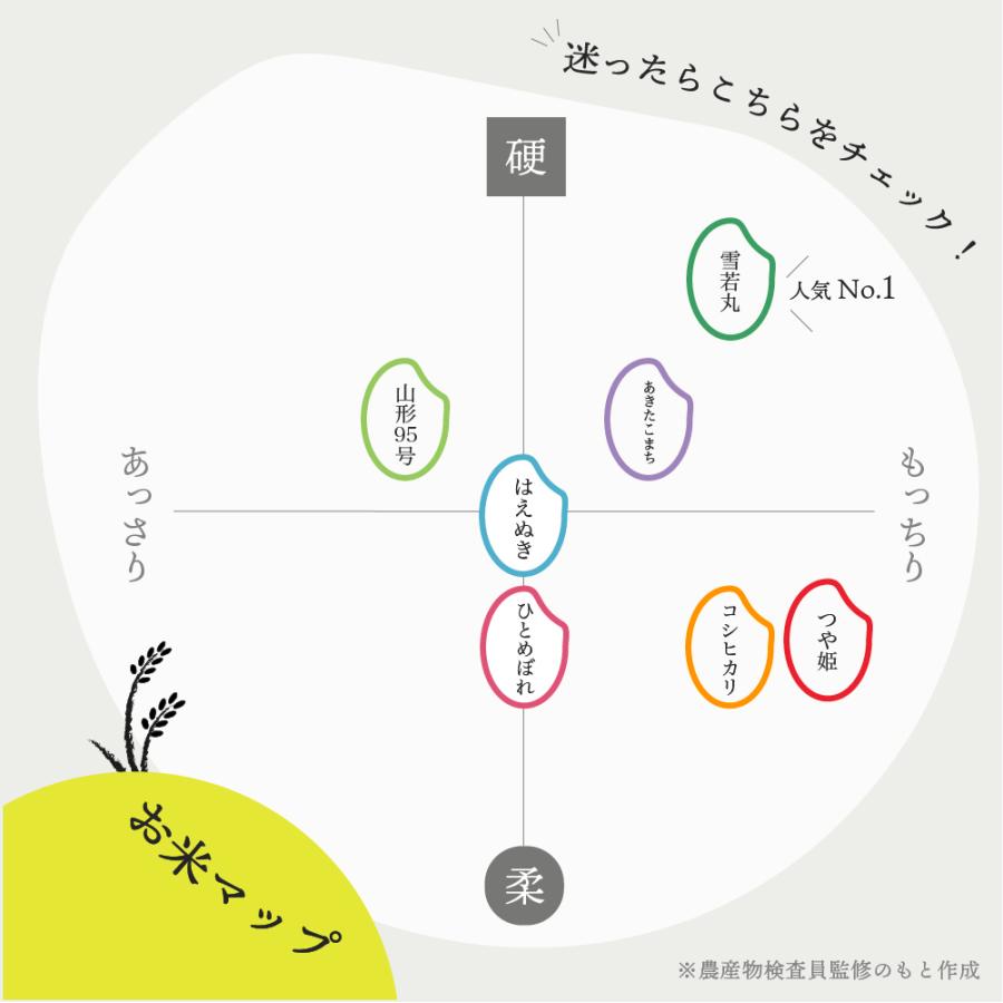 お米 コメ 雪若丸 新米 10kg 5kg×2 無洗米 送料無料 山形県産 令和5年産 令和五年産