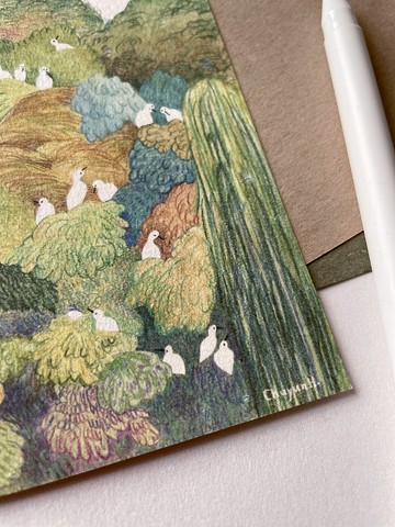 咱的山水－鷺鷥公寓畫卡