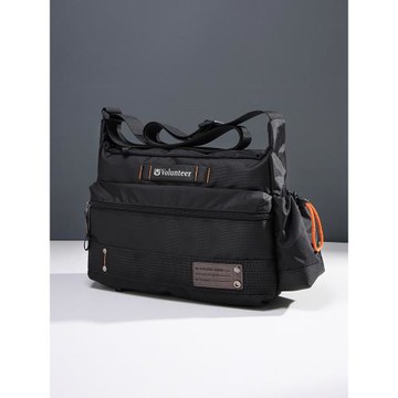 VOLUNTEER大容量斜挎包男帆布包男士單肩包牛津布通勤包商務男包