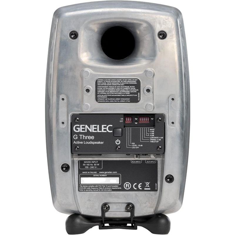 Genelec ジェネレック G Three アクティブスピーカー (1本) (RAWフィニッシュ) モニタースピーカー