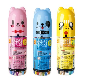 新全 24色細筆芯彩色筆 (水性) 7JP071764【APP滿額下單10%點數(單一帳號最高5000點)】1/31止