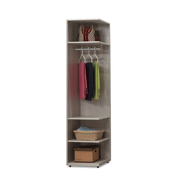 ASSARI-莫德納1.5尺開放衣櫃(寬46x深46x高198cm)