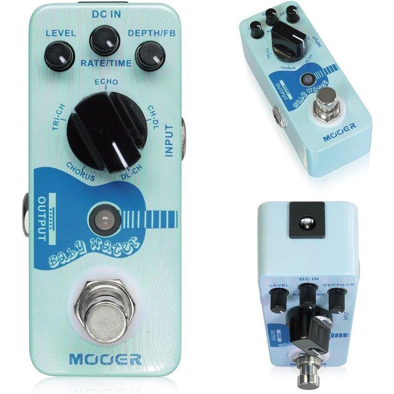 Mooer Baby Water アコースティック用コーラス ディレイ ギターエフェクター