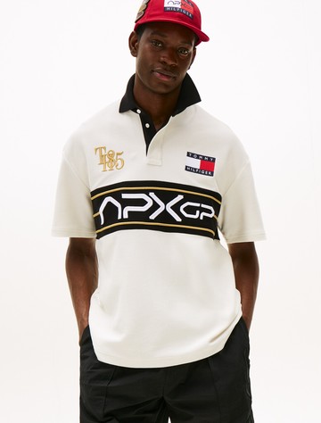 Apxgp 系列寬版標誌 Polo 衫