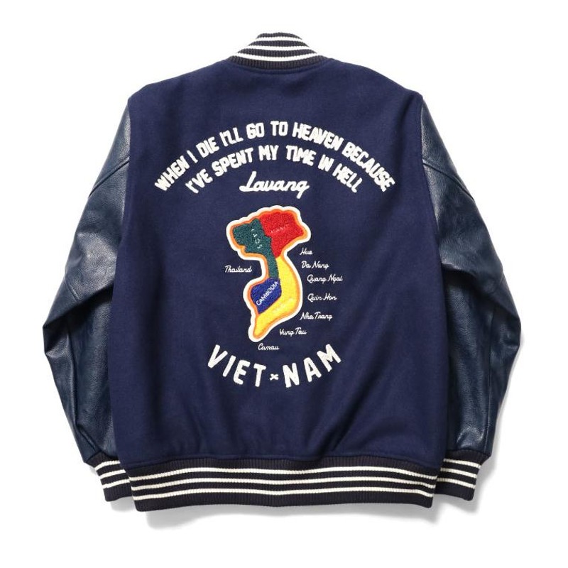 HOUSTON / ヒューストン 51192 MELTON AWARD JACKET(VIETNAM