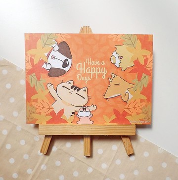 祝快樂每一天－明信片