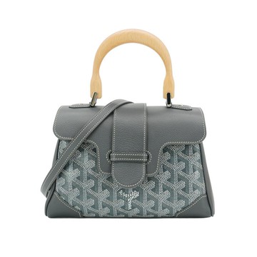 Goyard Saigon Mini 手提兩用包(灰)