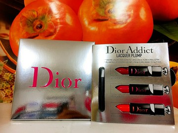 DIOR 迪奧 癮誘超模漆光俏唇露三色試用卡 (旅行用)