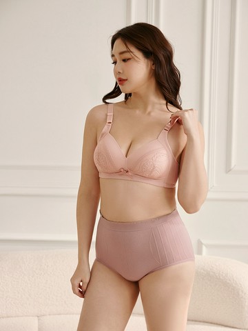 質感蕾絲透氣無鋼圈內衣(36-44BC通杯)