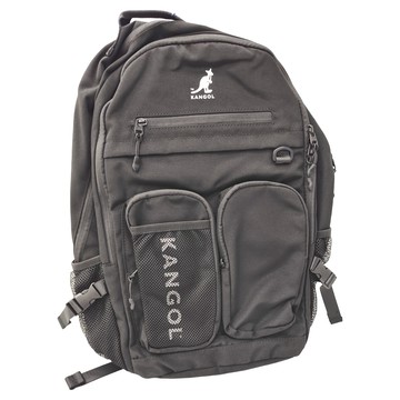 KANGOL 袋鼠 機能後背包 黑色  45 x 35 x 20cm  1個