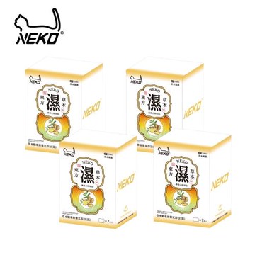 【NEKO】草本精華原漿足浴包-濕(7包入)x4盒
